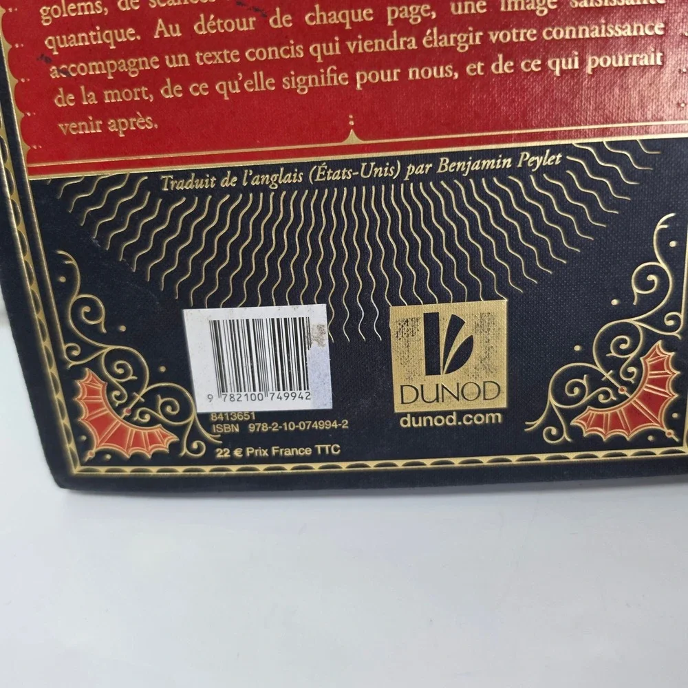 Le livre de la Mort et de l'Au-Dela Clifford Pickover Hardcover French Dunod
